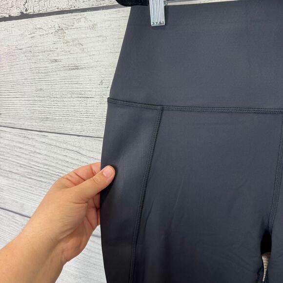 Bootyful Women's Black Interlink High Waisted Active Leggings Size Large - Picture 5 of 8